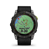 Умные часы Garmin Enduro 2 Sapphire Solar Carbon Gray DLC Titanium with Ultrafit Band, black, Б/У 010-02754-01-BU